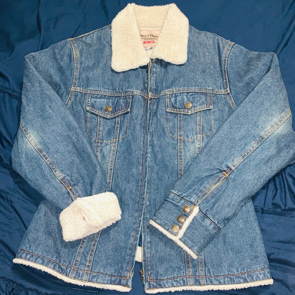 Sherpa Denim Jacket